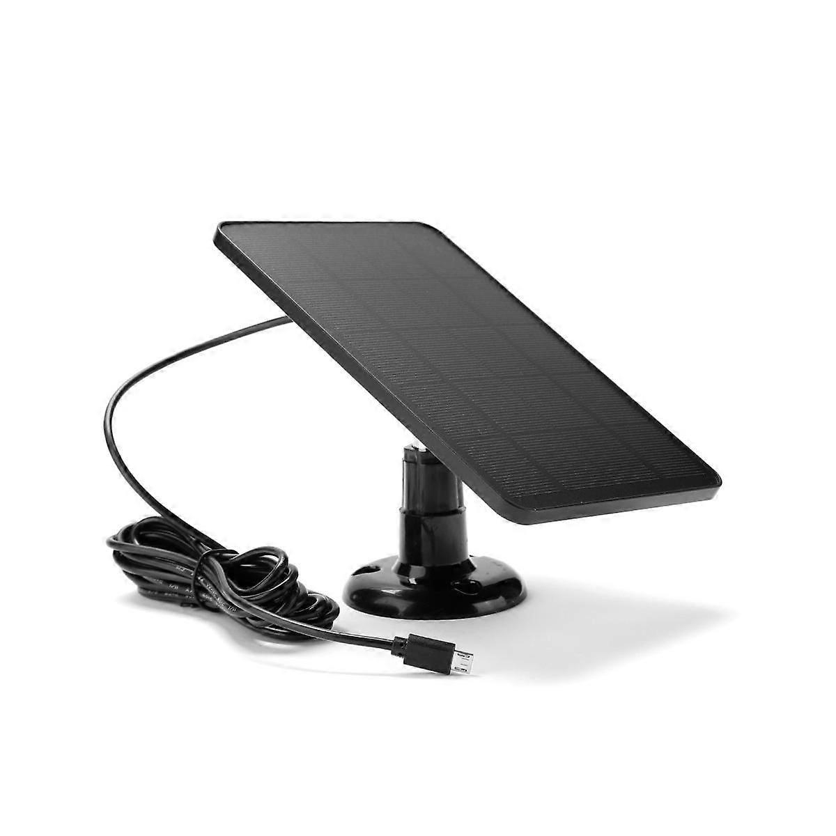 4W 5V Solar Panel for Security Camera Outdoor USB Charging Solar Panel for CCTV Security Camera Mon