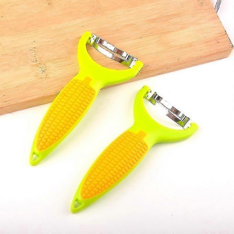 Pack corn peeling knife with non-slip ergonomic handle and sharp blade
