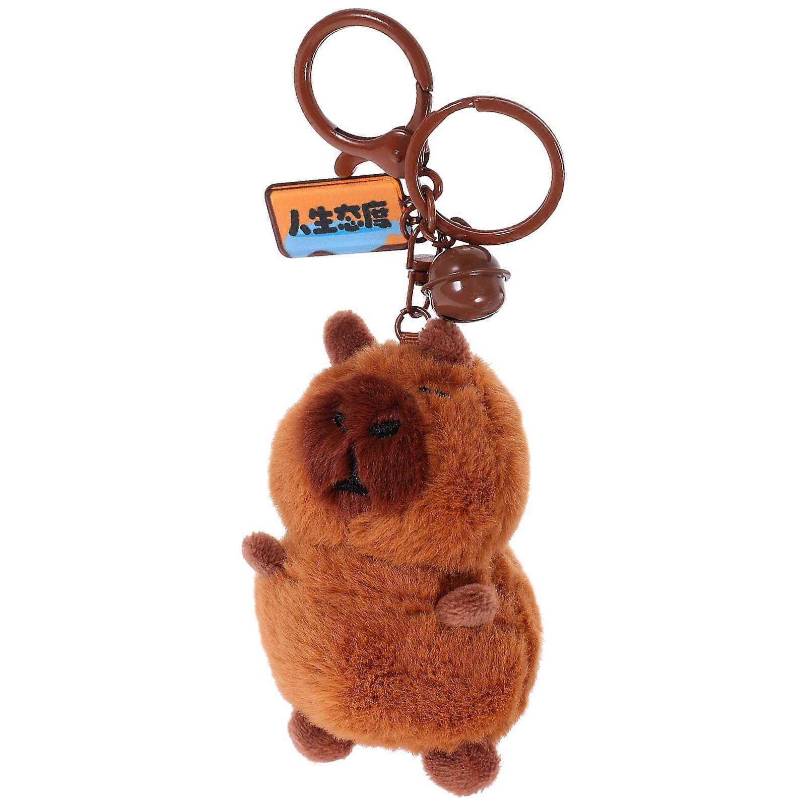 Waterproof Plush Keychain Pendant for Stroller Use