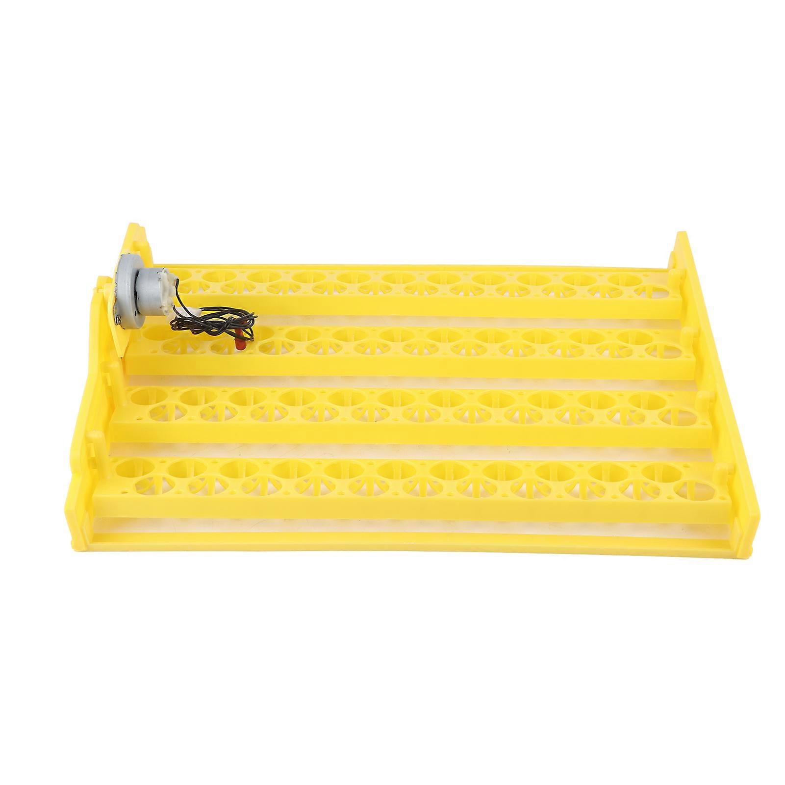 88 Pcs Automatic Egg Incubator Tray with 12V Motor for Birds