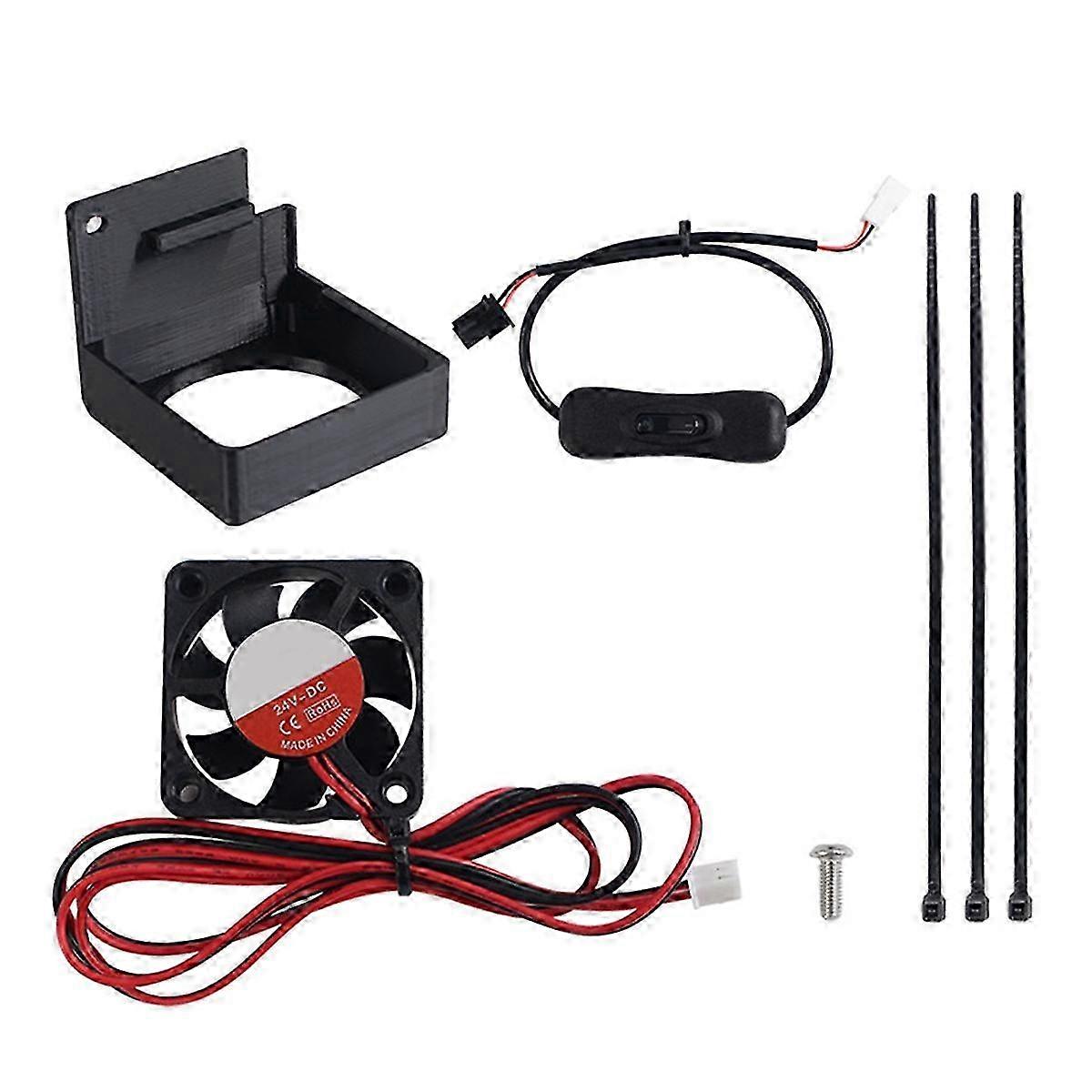 Extruder Motor Cooling Fan for Bambu-Lab A1/A1 Mini 3D Printers - 24V 4010 Fan