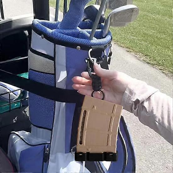 Golf Tees Storage Clip Barrel Bundle Golf Tee Storage Box Holds 18