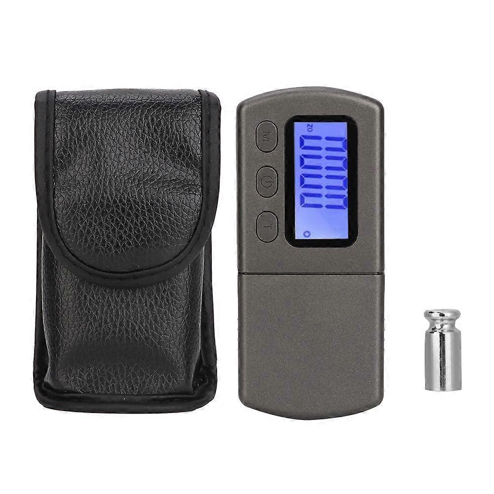 High Precision 5g/0.01g Digital Pocket Jewelry Scale LCD with Calibration Weight