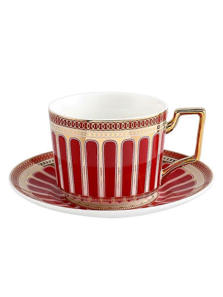 Retro Coffee Cup Small Exquisite Ceramic Bone China Single High Grade Modern Light Luxury