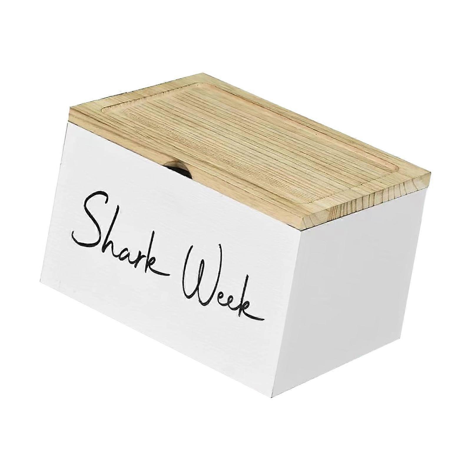 Bathroom Tampon Organizer With Lid And Adjustable Divider White Countertop