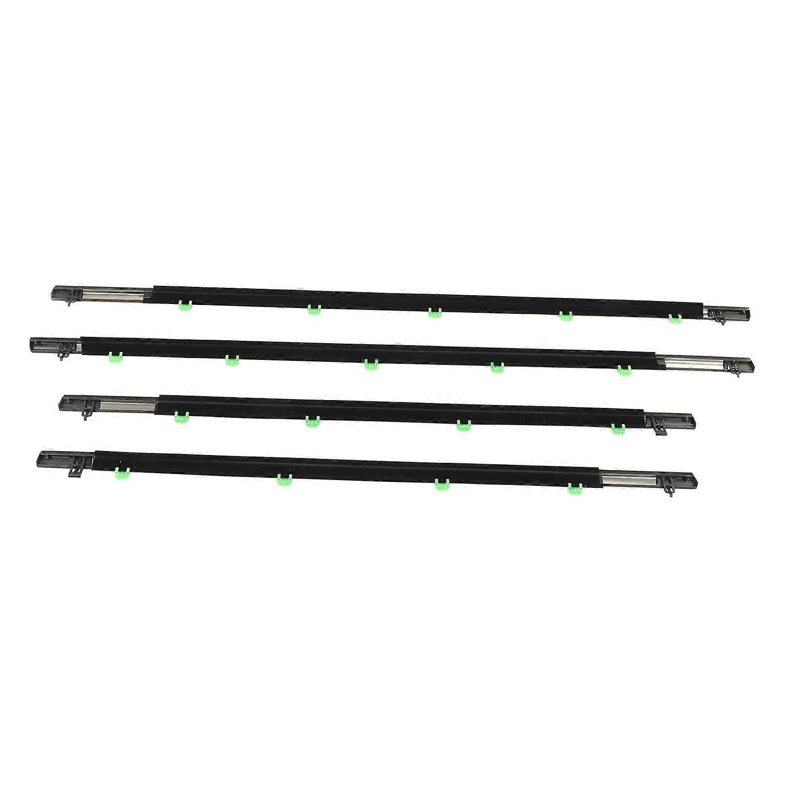 4 Pcs Car Window Moulding Trim 72450 SWA A01 Weatherstrips Seal Belt for CRV 2007 to 2011
