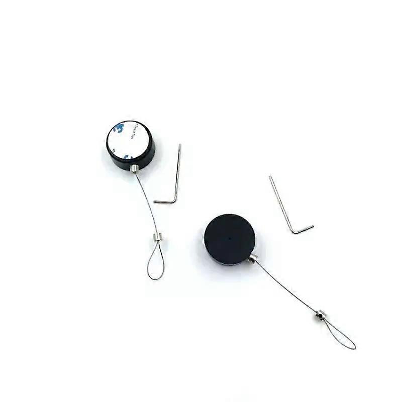 Security Tether Anti theft pullbox Display Recoiler With Steel Pull Cable