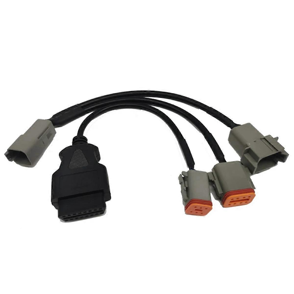 Marine Engine Diagnostic Connect Wiring Obd2 Cable 6 + 8Pin for