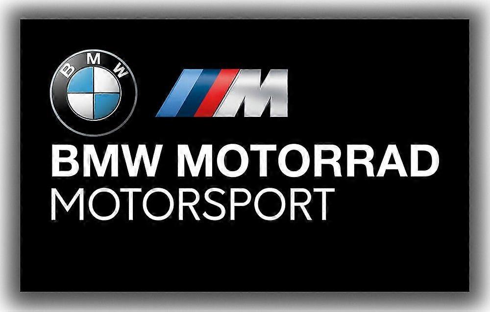 BMW Motorrad Indoor Outdoor Banner Fahne Schwarz Banner