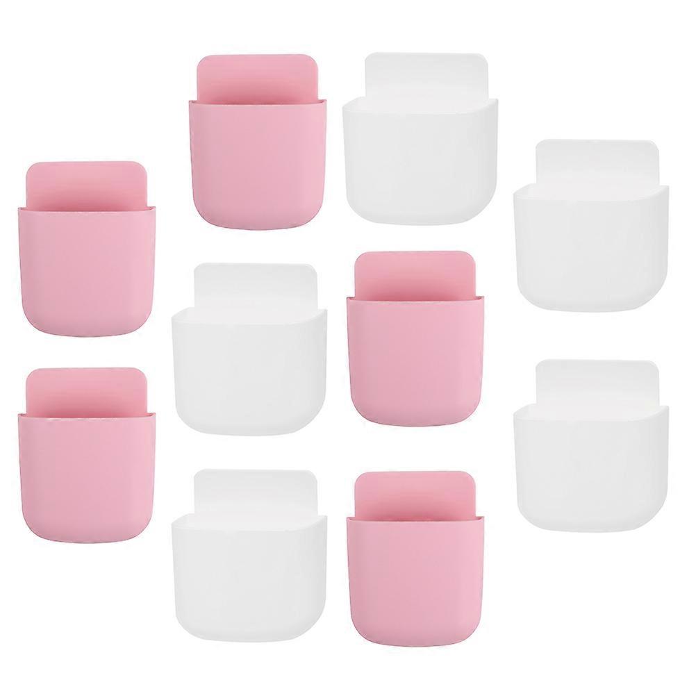 TV Controller Holder for Storage Use 10Pcs Punch Free Set