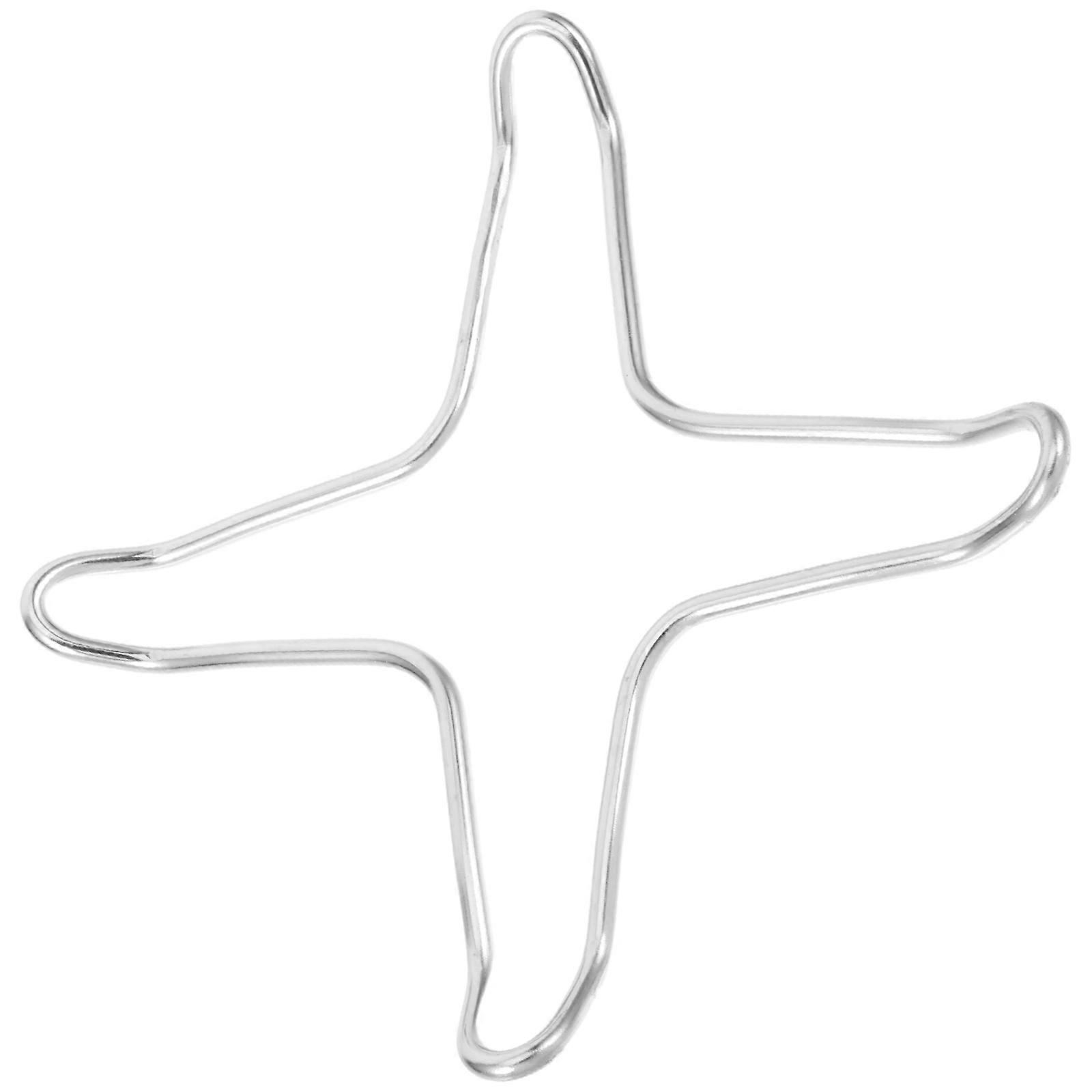 Small Pan Support Rack Stainless Steel for Kitchen Use 2Pcs Stove Stand