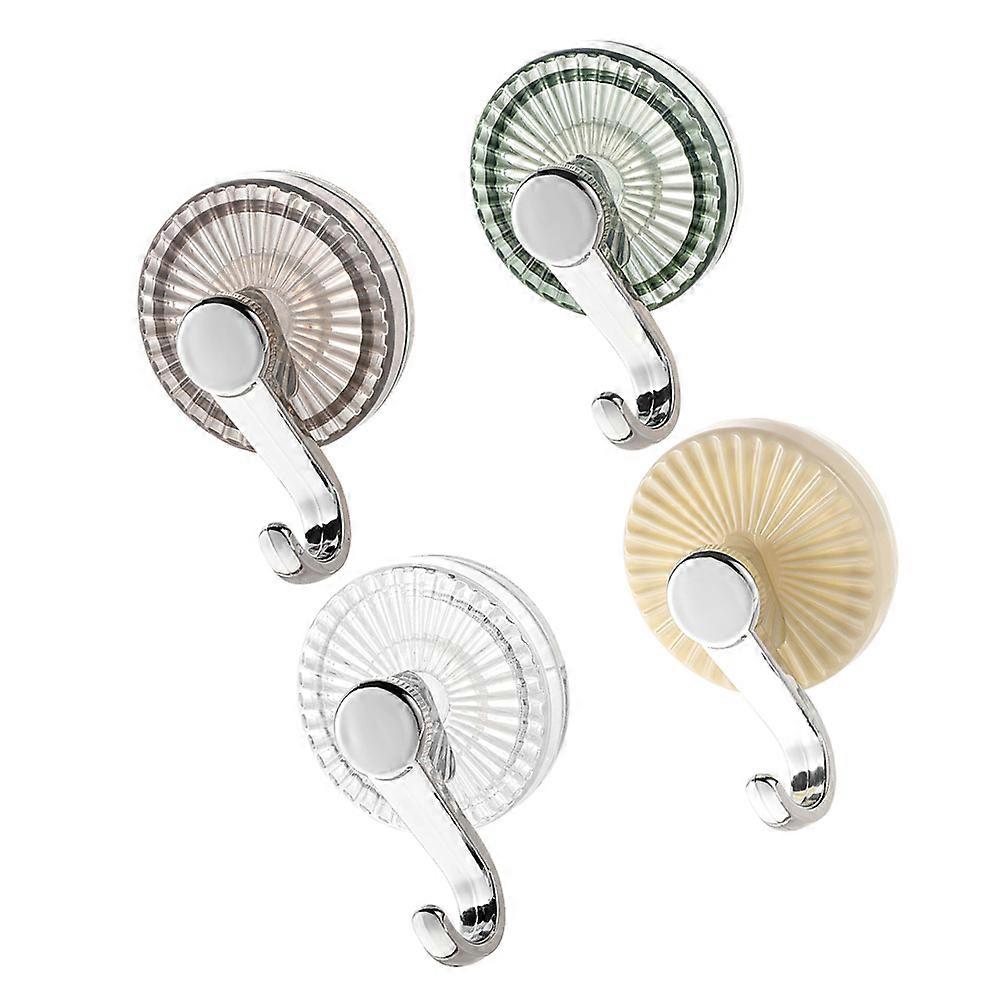 Heavy Duty Suction Hooks Plastic Hook for Smooth Surfaces 16Pcs Bathroom