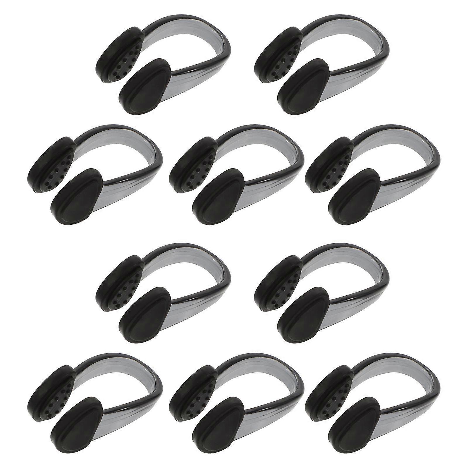 Professional Swimming Nose Clip Durable Nose Clips for Swimming Use 10Pcs