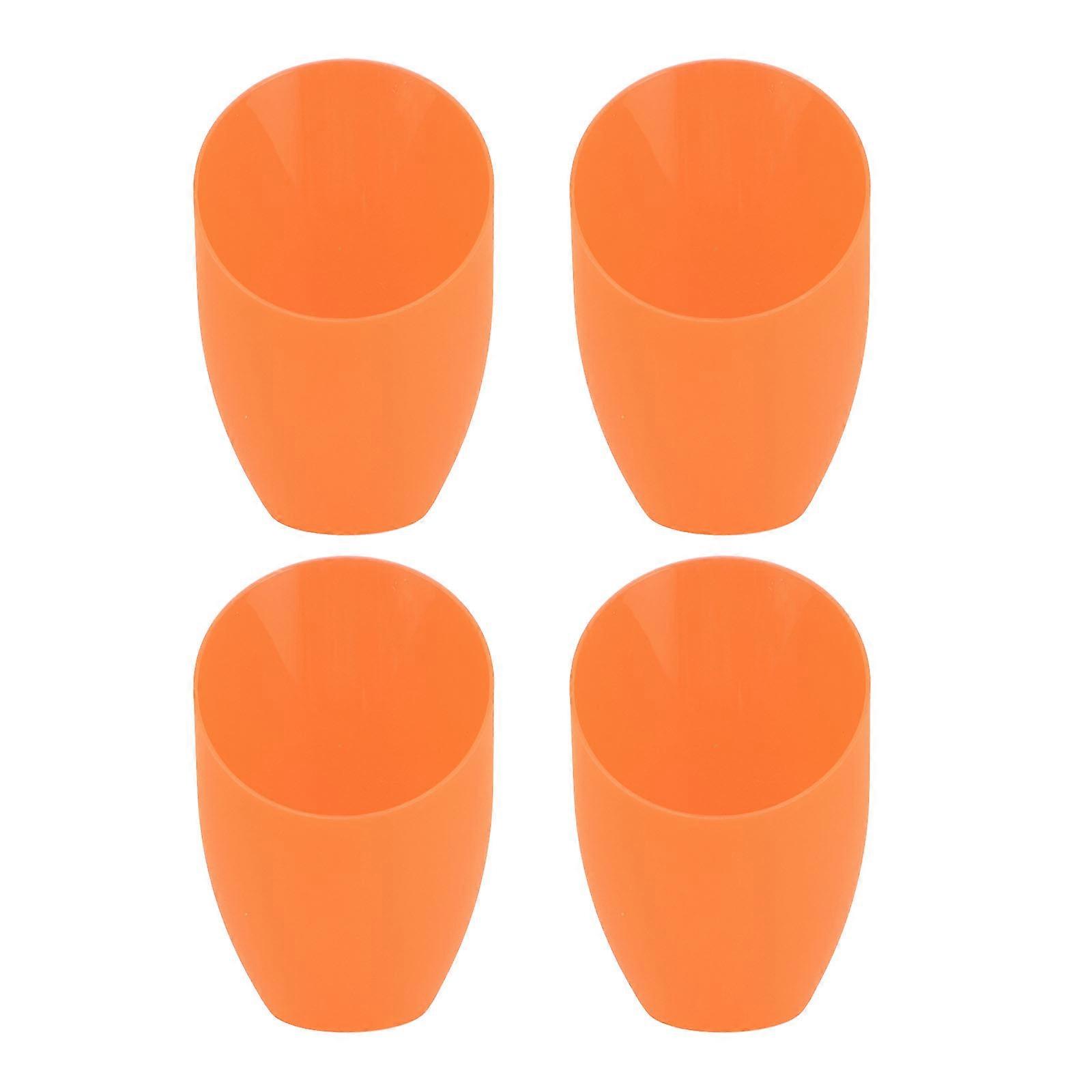 Lamp Shade Plastic Lampshade Replacement for Table Lamp 20Pcs Orange
