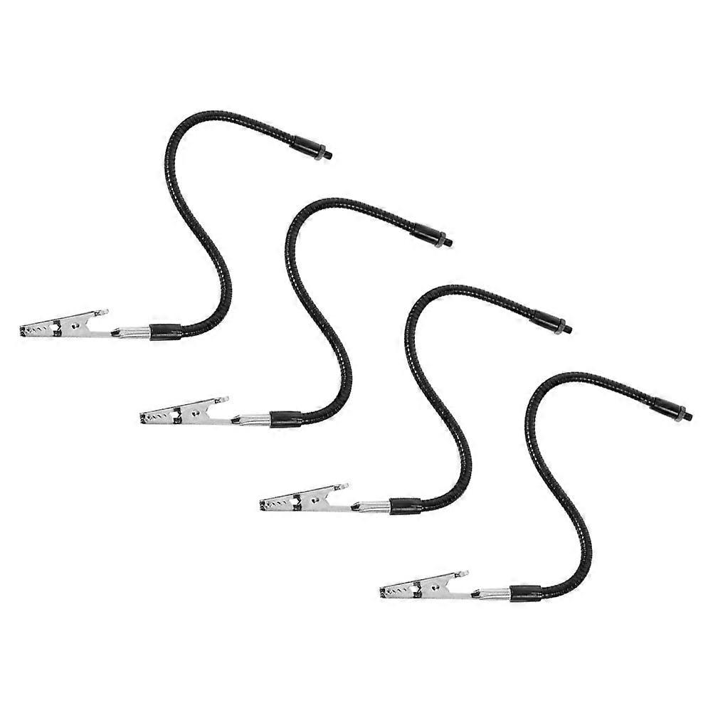 Black Flexible Fixing Clamps for Workshop Use 8Pcs Helping Hands