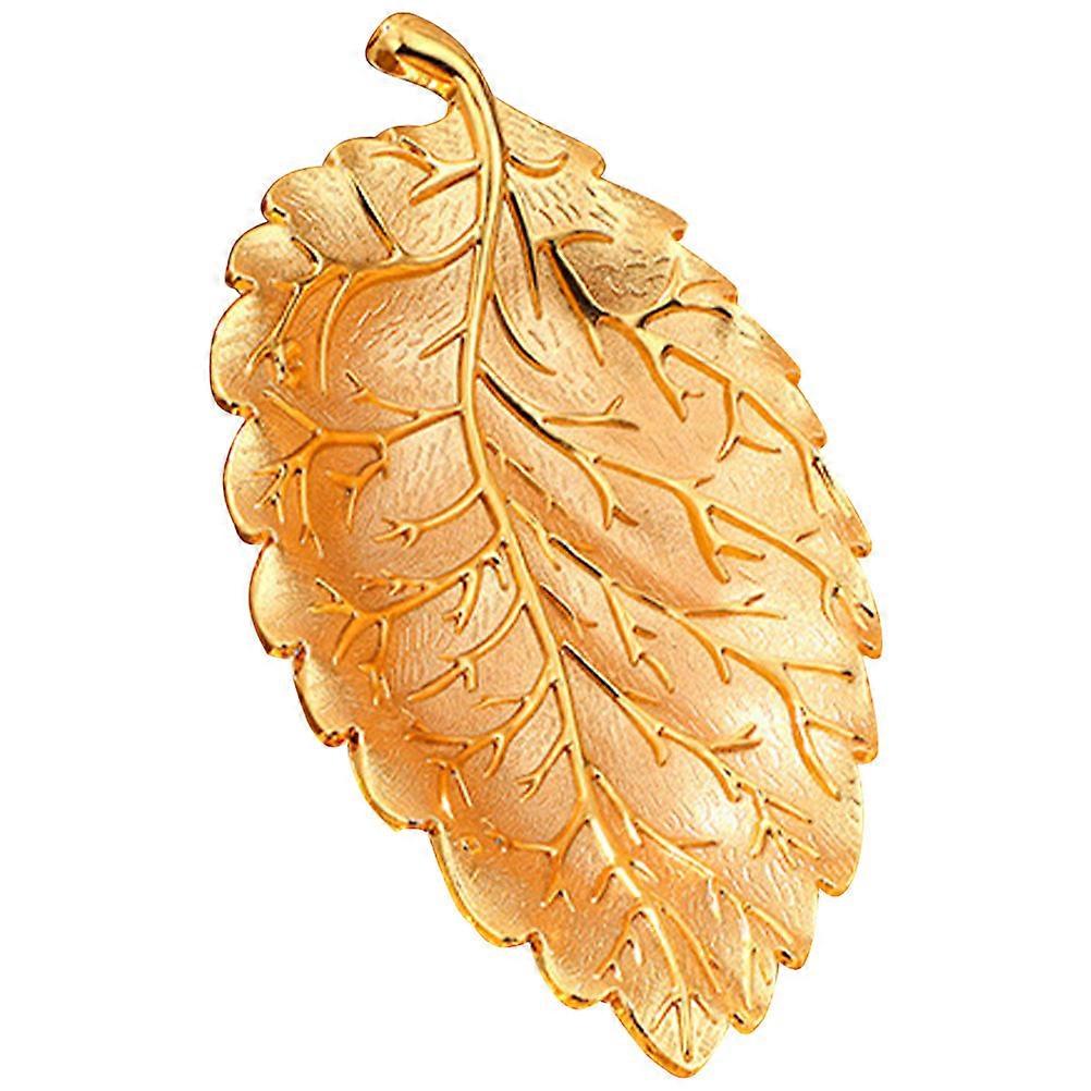 Simple Design Snack Holder Featuring Leaf Shape For Household Use Perfect For Storing Dried Fruits 2Pcs