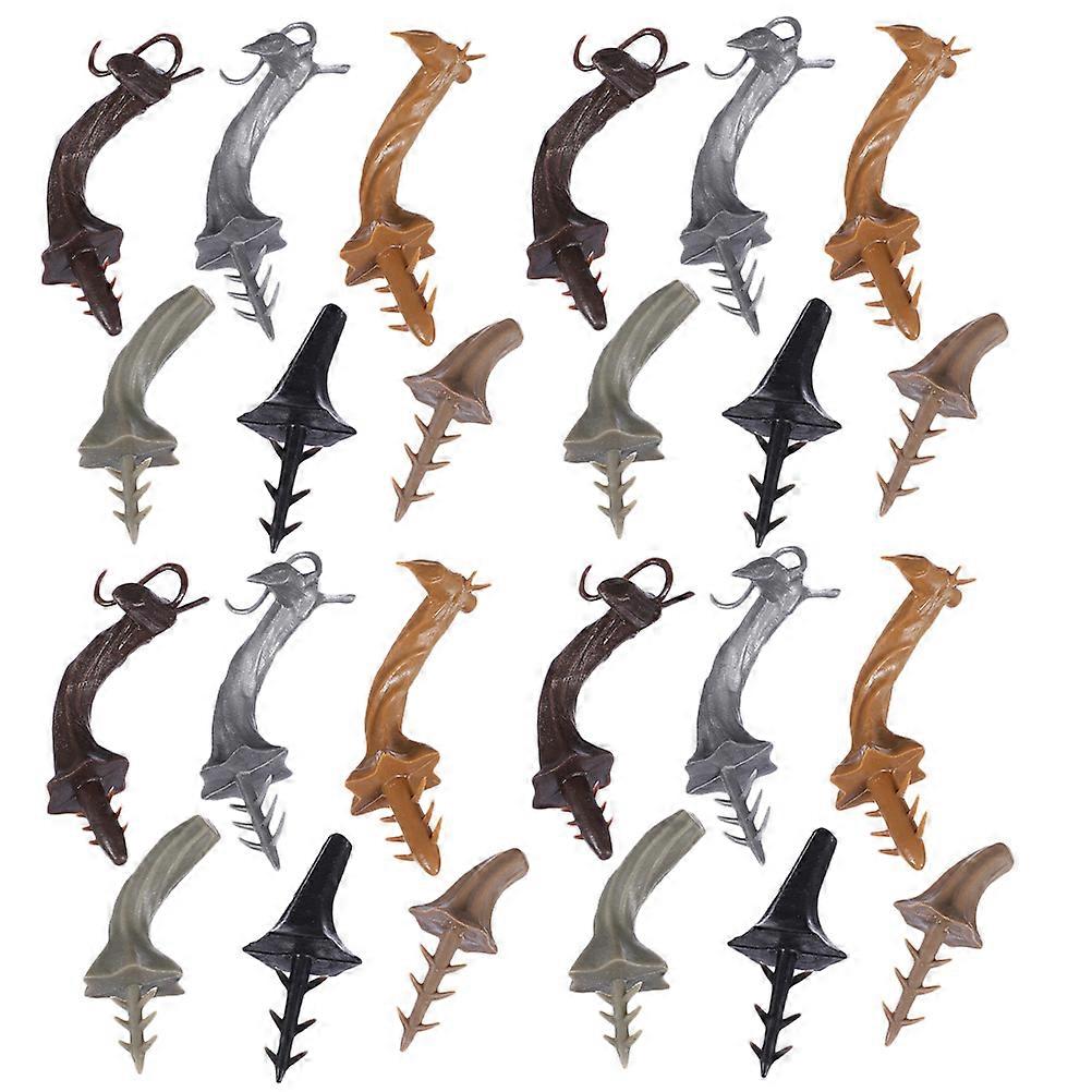 Pumpkin Stem Halloween Pumpkin Handle for DIY Decor 126Pcs Set