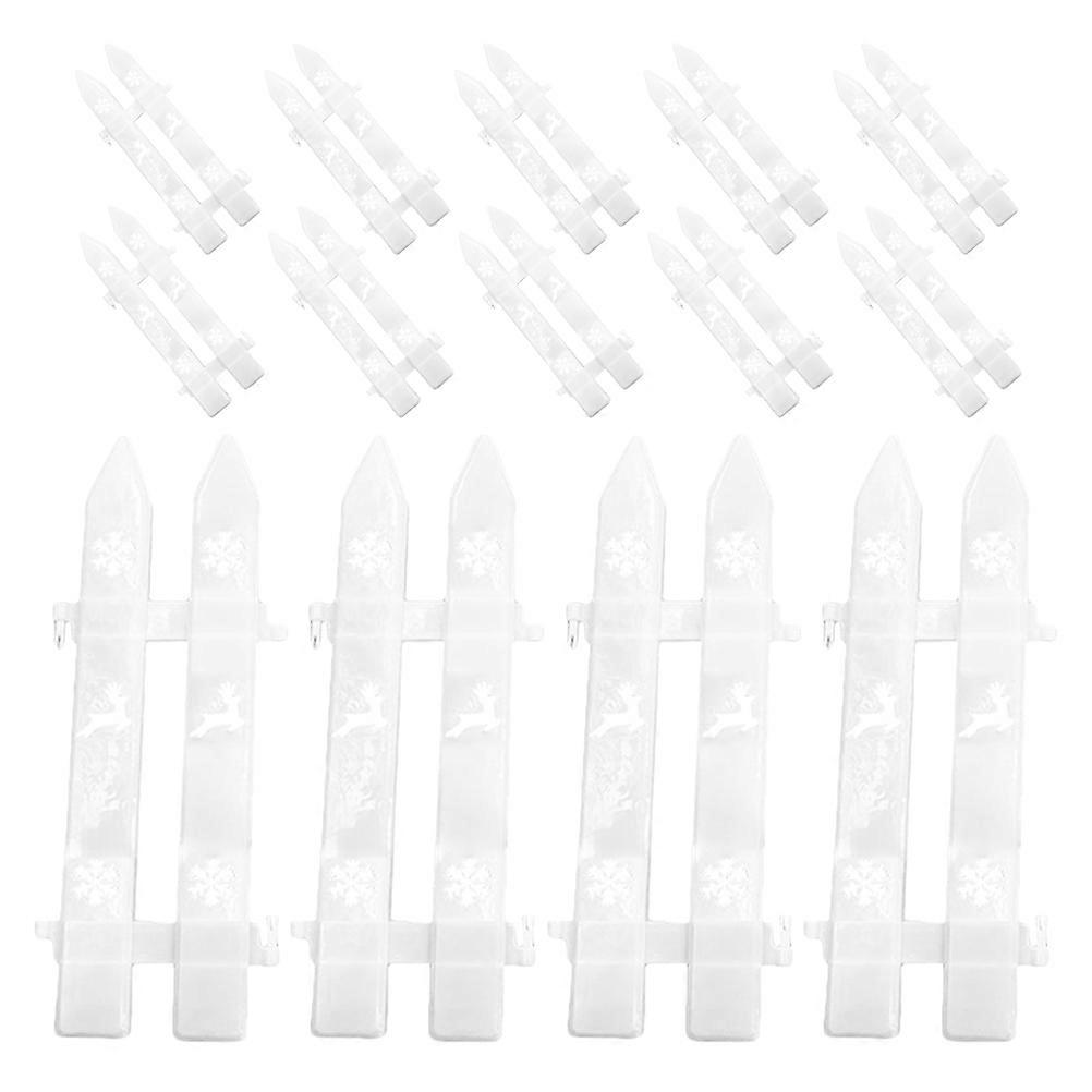 40Pcs Tree Fence for Decorative Garden Border Use