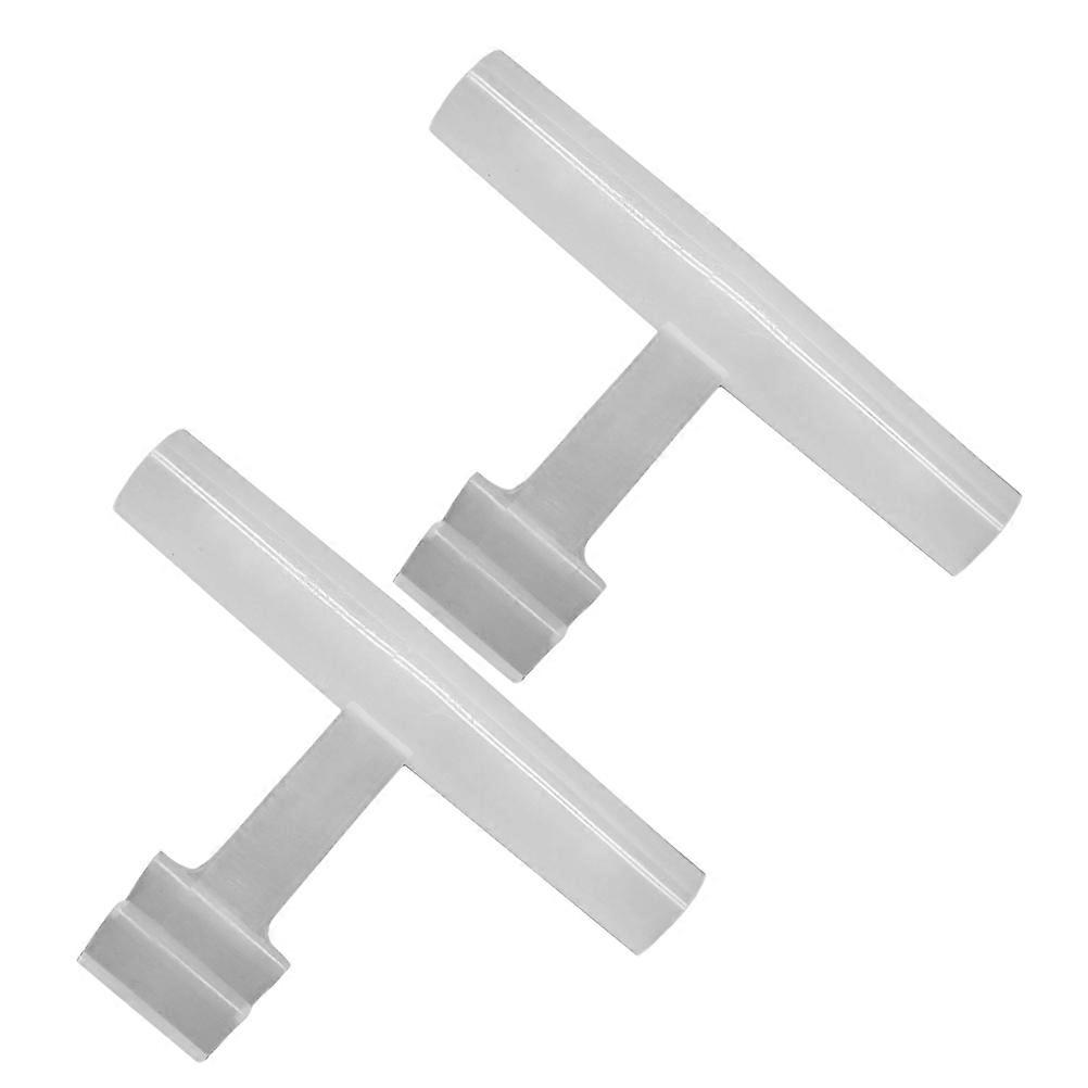 Feeder Perch Acrylic Addition for Bird Feeding 2Pcs Cage Perches