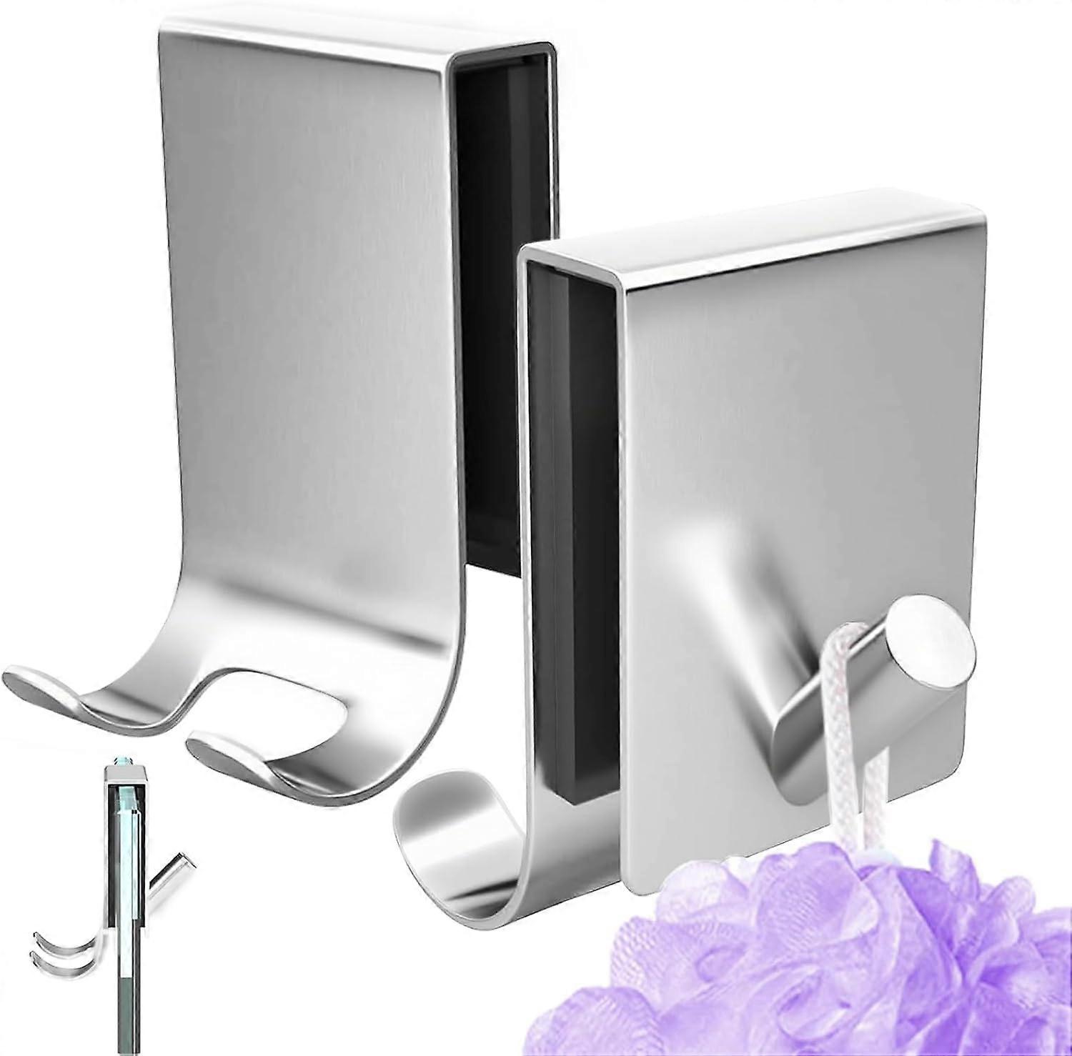Shower Towel Hook, 2 Pack Combination Towel Hooks