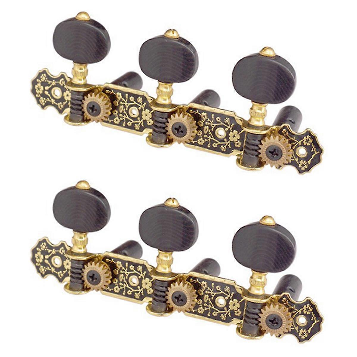 Guitar Machine Heads Classic Guitar String Tuning Pegs Key Gold 