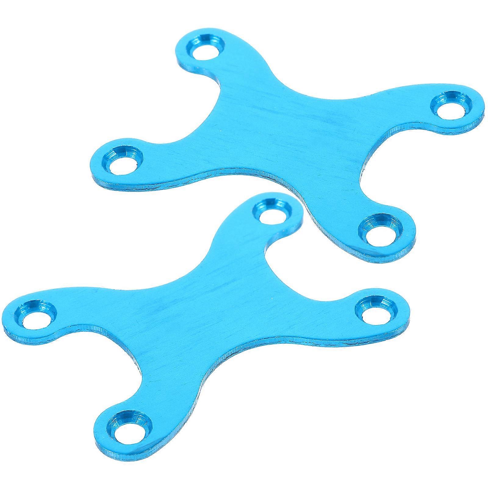 Skateboard Bridge Gasket Aluminum Support for Repairing 8Pcs Blue