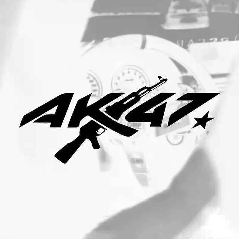 Levitä auton etu- ja takalasin kolmioikkunatarra AK luova persoonallisuus heijastava tarra vedenpitävä autotarra