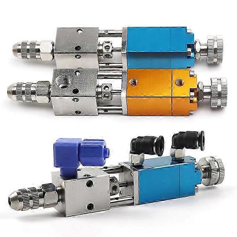 Pneumatic Micrometer Uv Glue Dispenser Thimble Tools Precision Dispensing Vae