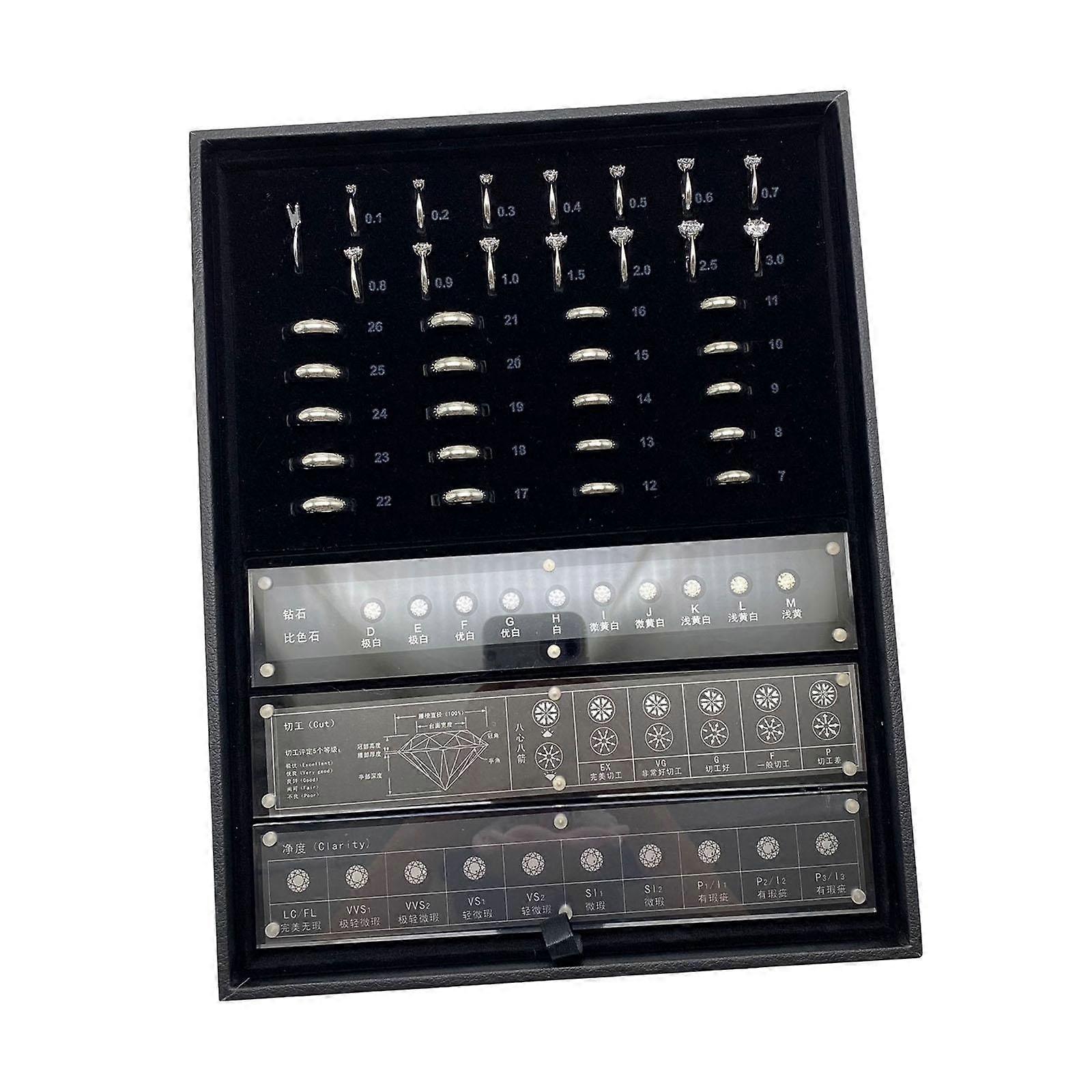 Diamond Tester Box Diamond Testing Device for Evaluation Comparison Portable