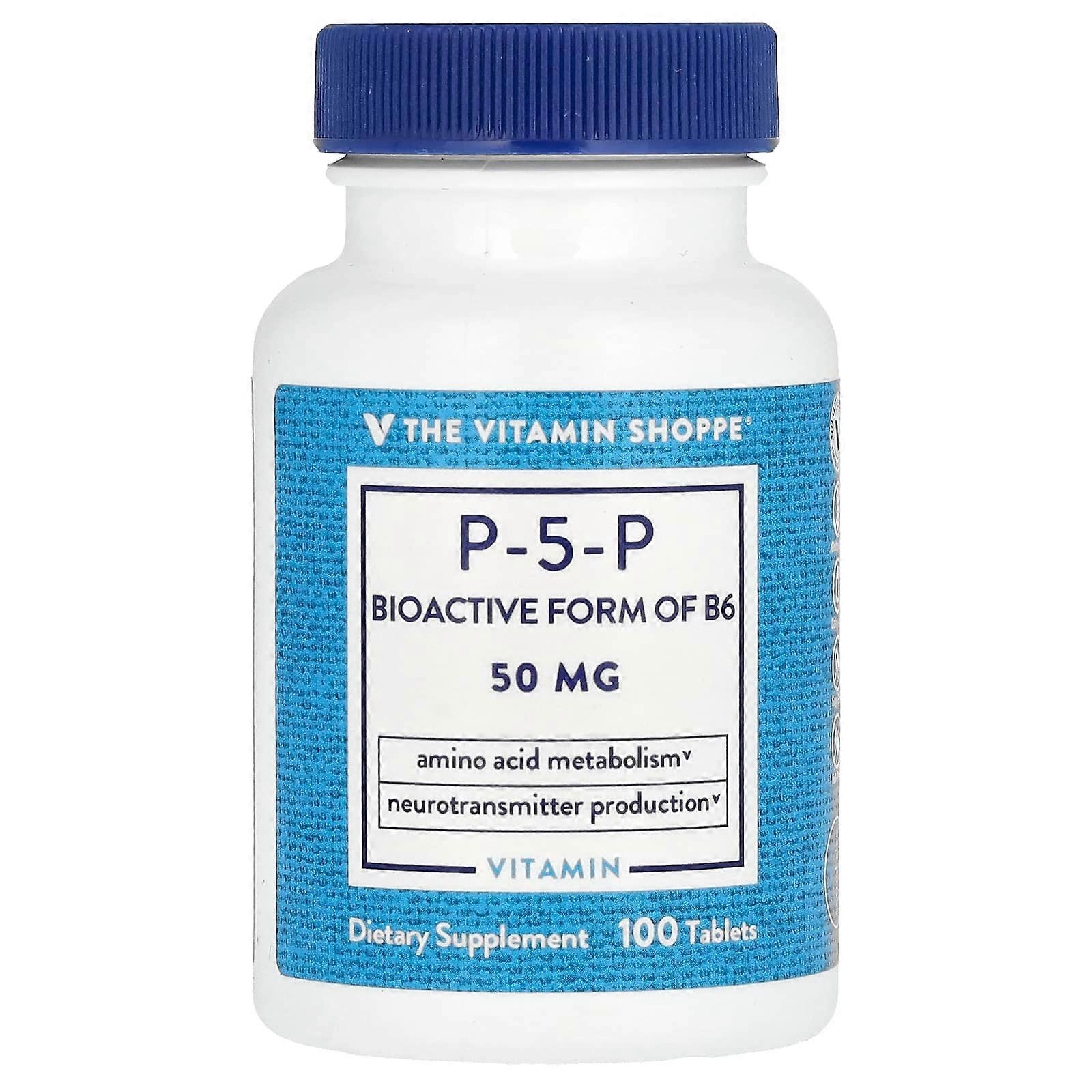 P-5-P, 50 mg, 100 Tablets