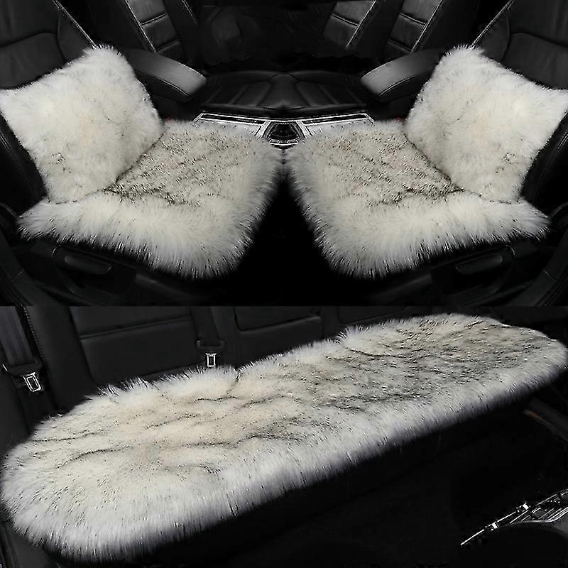 3PC Warm Car Seat Cushions Winter Protector 26s