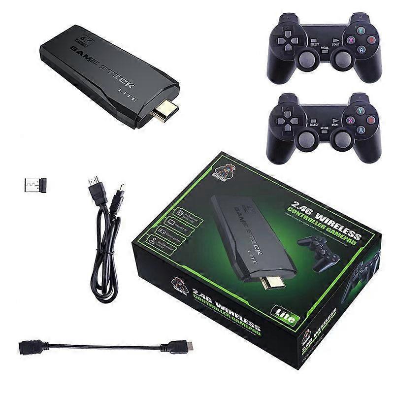 Portable Video Game Console, 4K, 2.4G, Wireless Control, Wireless Retro Classic Video Game Console, Including 10000 Games