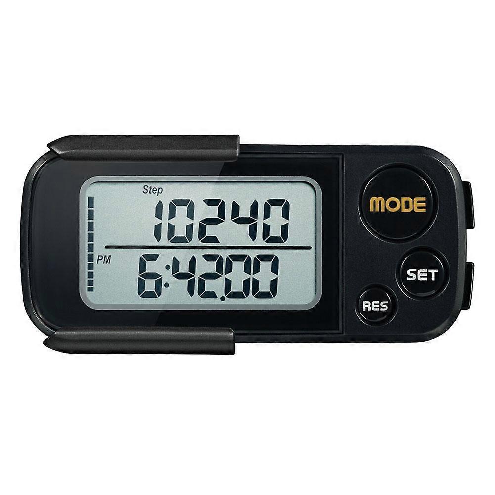 Realalt 3D pedometer with clip for accurate walking tracking J6B3