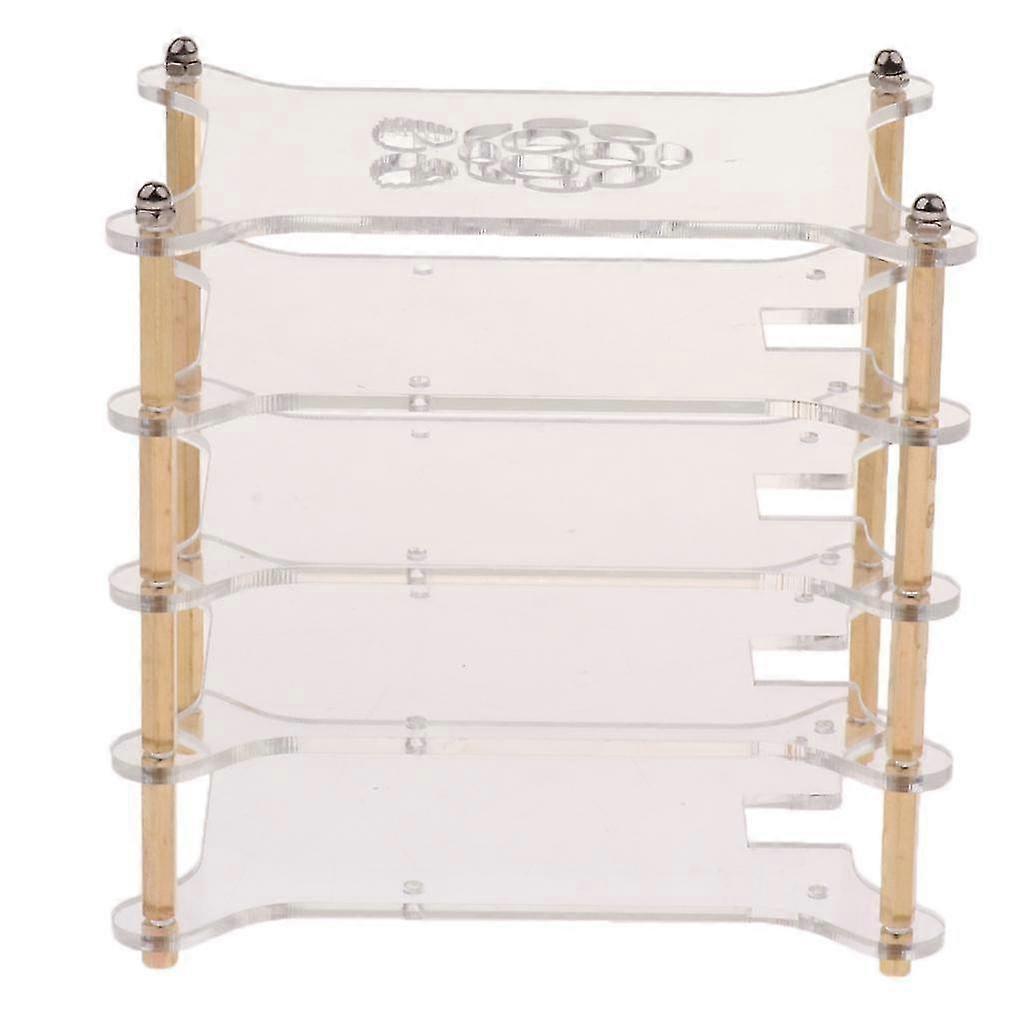 Case 4 Layer Case Enclosure for Raspberry Pi 3/2 Model B & B+ Stack 25-26