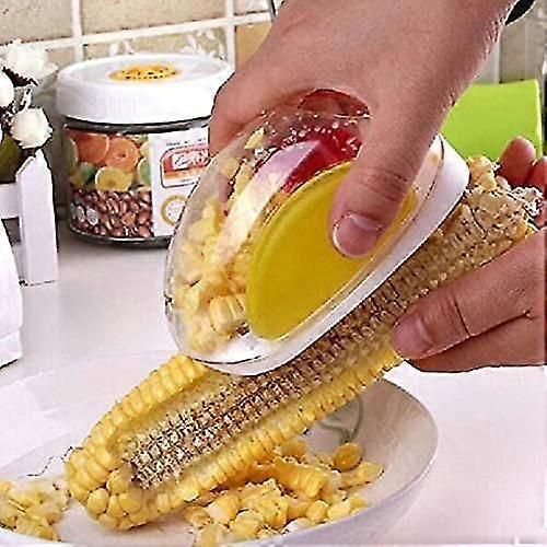 Corn Stripper, Corn Peeler, Corn Cutter, Corn Cob, Corn Shucker Remover, Quick Corn Cob Remover, Kitchen Cooking Tools With Hand Protector, Corn Strip