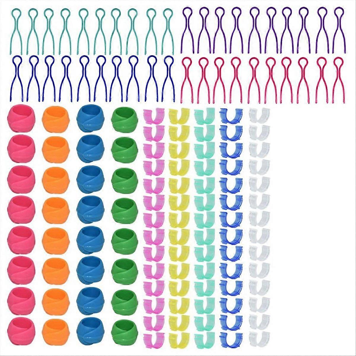 70 Bobbin Holder Clips, 32 Silicone Holder, 40 Bobbin Thread Holders