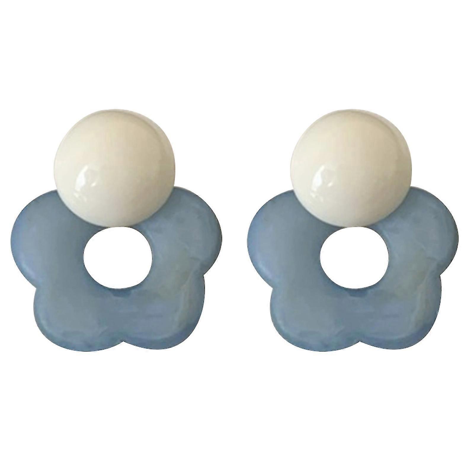 Flower Stud Earrings for Women's