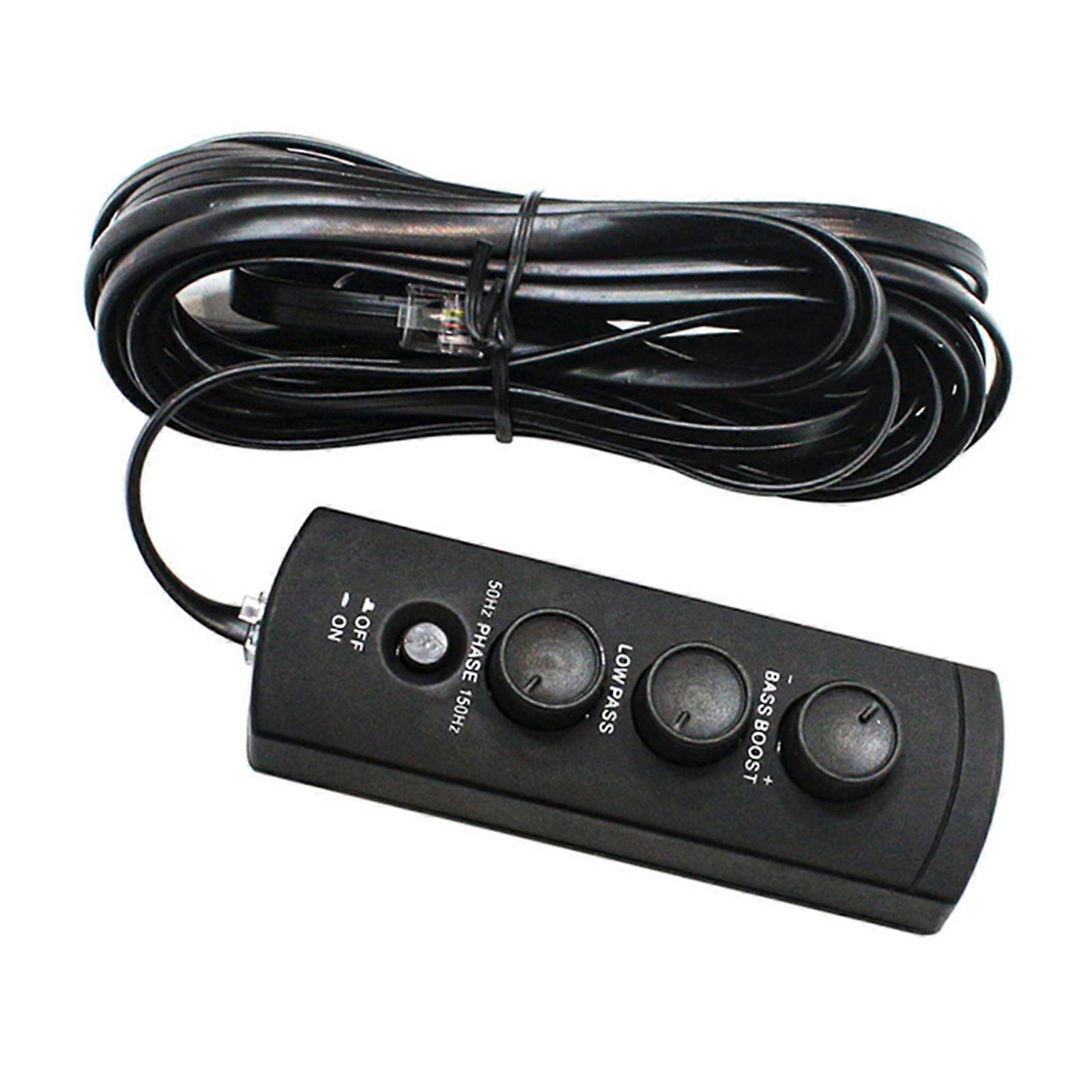 Easy to Use Car Subwoofer Sound Control Car Subwoofer Amplifier Sound Controller Efficient Subwoofer Sound Controller Multicolor