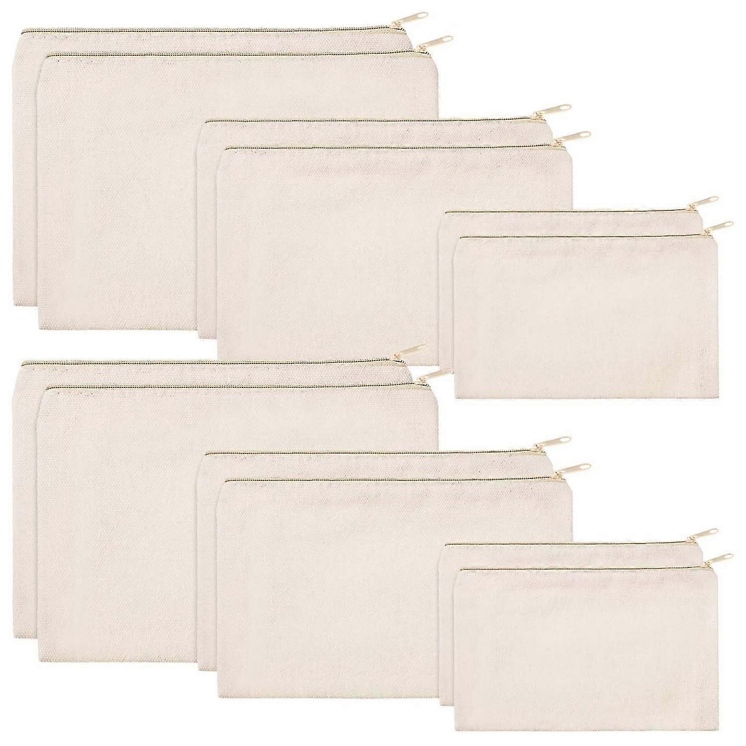 帆布化妆包多用途化妆袋拉链化妆包空白化妆包女士 Tr （haoyi