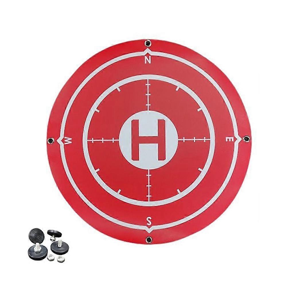 Foldable Portable Landing Pad for Drone Universal Red