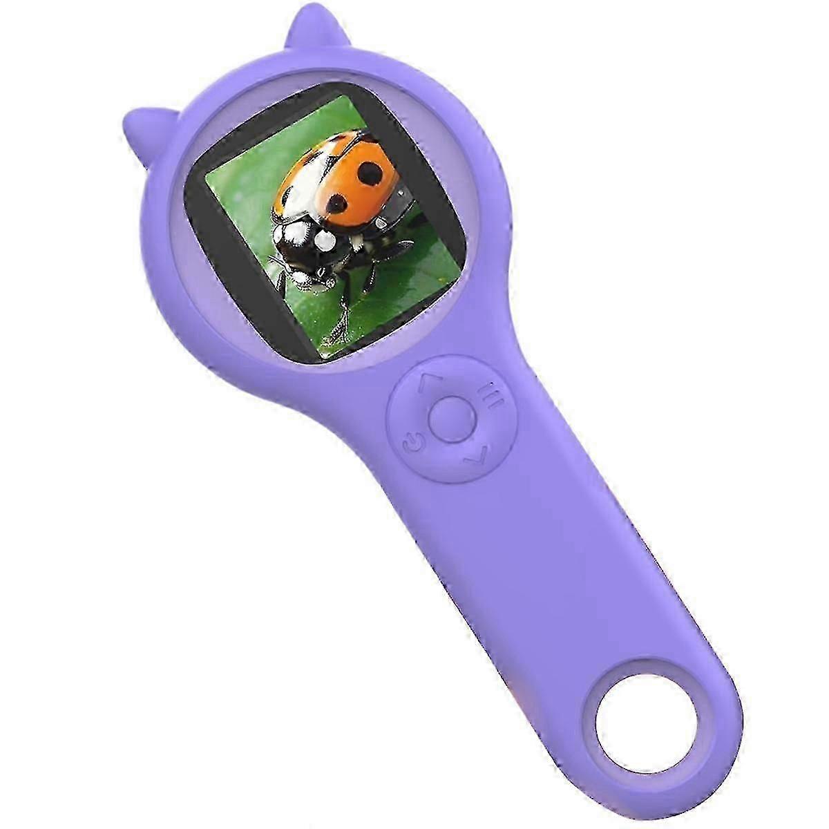 Microscope for Kids - Portable Handheld Magnifying Glass Digital Microscope for Kids Educational Sc