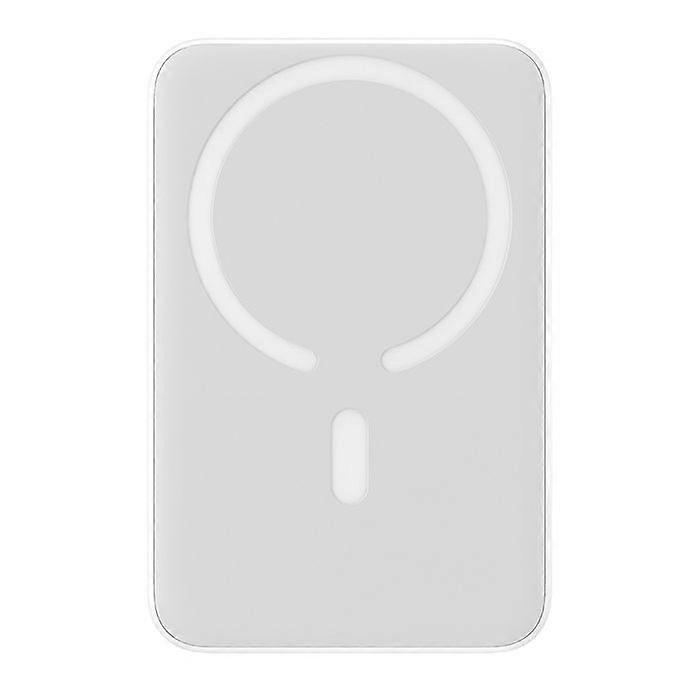 Baseus - Magnetic Mini External Battery (PPCX070002) - USB-C, MagSafe, 10000mAh, 20W, with Type-C cable, 60W, 30cm - White
