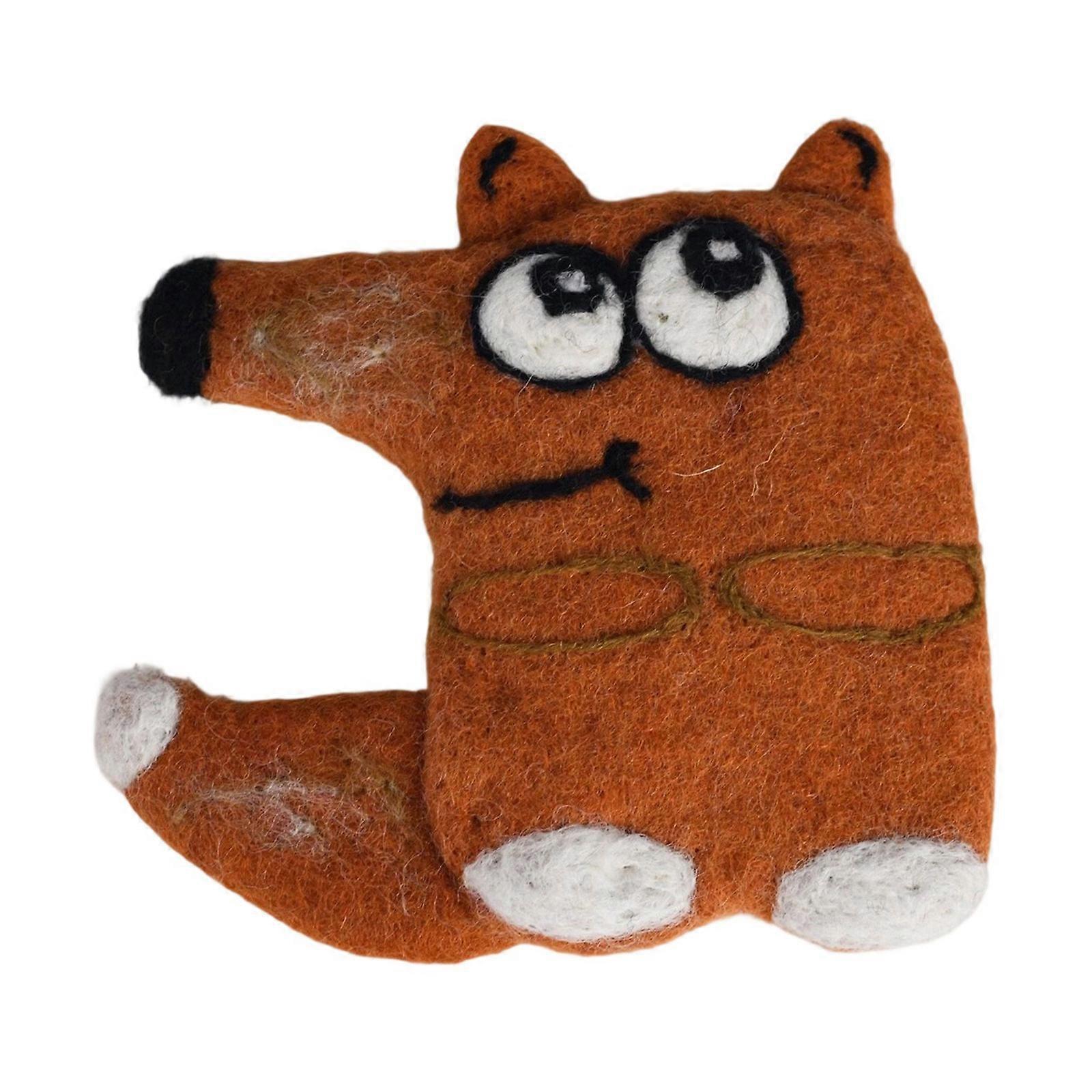 Artistic Animal Shape Coaster Thick Felt Drink Mats For Home Office Use Handcrafted Decorative Functional Tabletop Accessories Multicolor