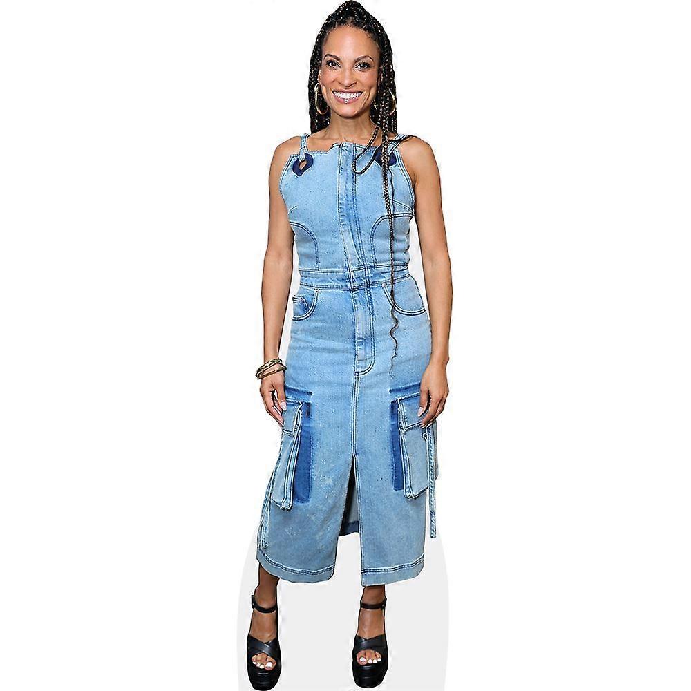 Goapele Mohlabane (Denim) Cardboard Cutout (lifesize OR mini size). Standee. Stand Up.