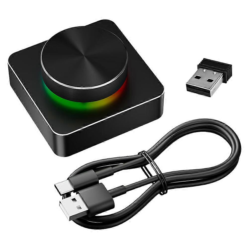 3 in 1 Volume Controller Multifunctional Knob Wireless Bluetooth Mini Keyboard PC Computer Speaker