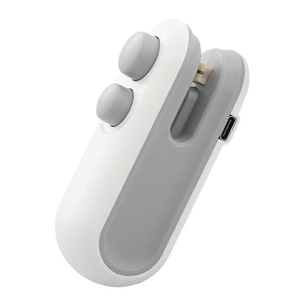 Portable Bag Sealer with Cutter, Rechargeable Heat Seal Machine for Chips, Snacks and Food Storage Type 1