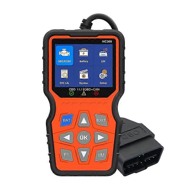 Car OBD2 Scanner HC368 for Fault Detection and Battery Performance Test, Supports Most Vehicles Pos