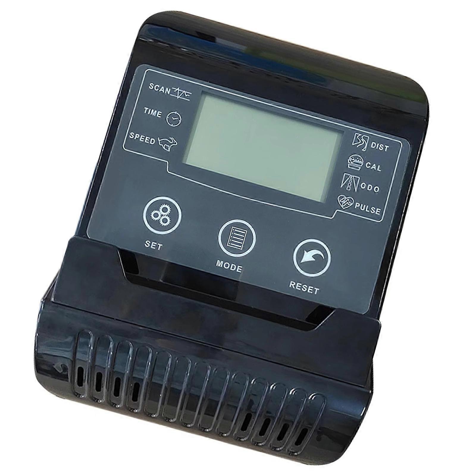 Indoor Rowing Machine Counter Fixed Bicycles Electronic Counter Exercise Bike Monitor Digital Display Screen Moniter Multicolor