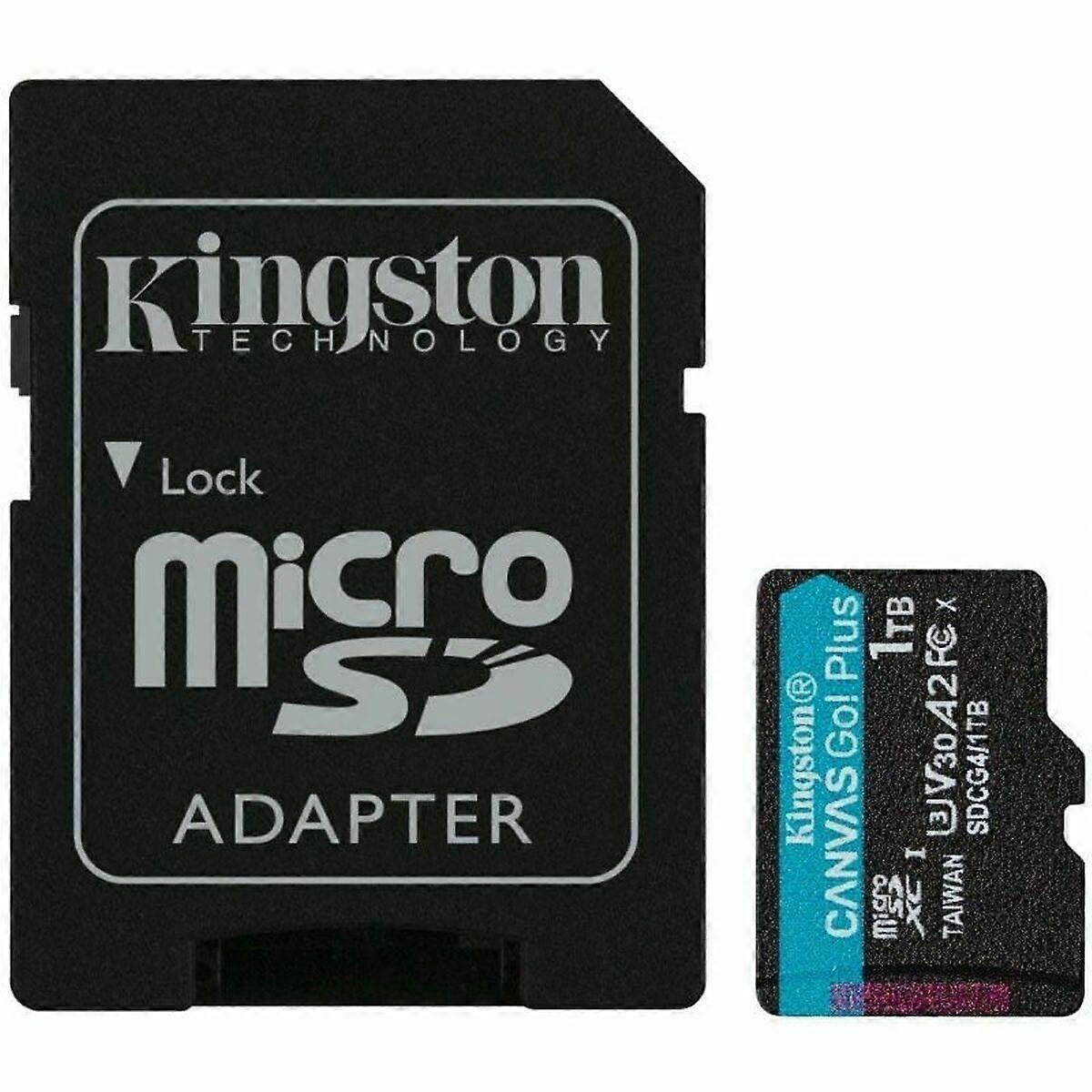Micro SD Memory Card with Adaptor Kingston SDCG4/1TB