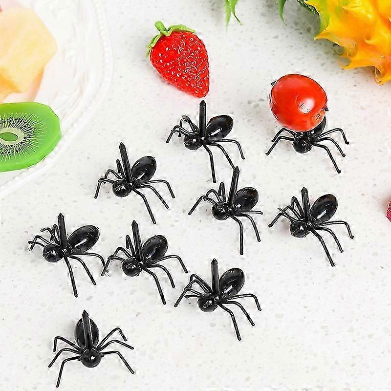 12pcs ant forks for party snacks fruit decoration